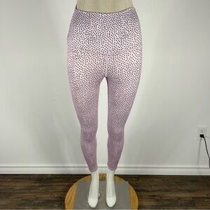 ❤️ Evolution and Creation Lavender and Black Polka Dot Fabric S